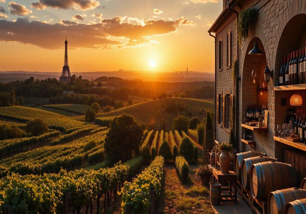 8 Vineyards Near Paris